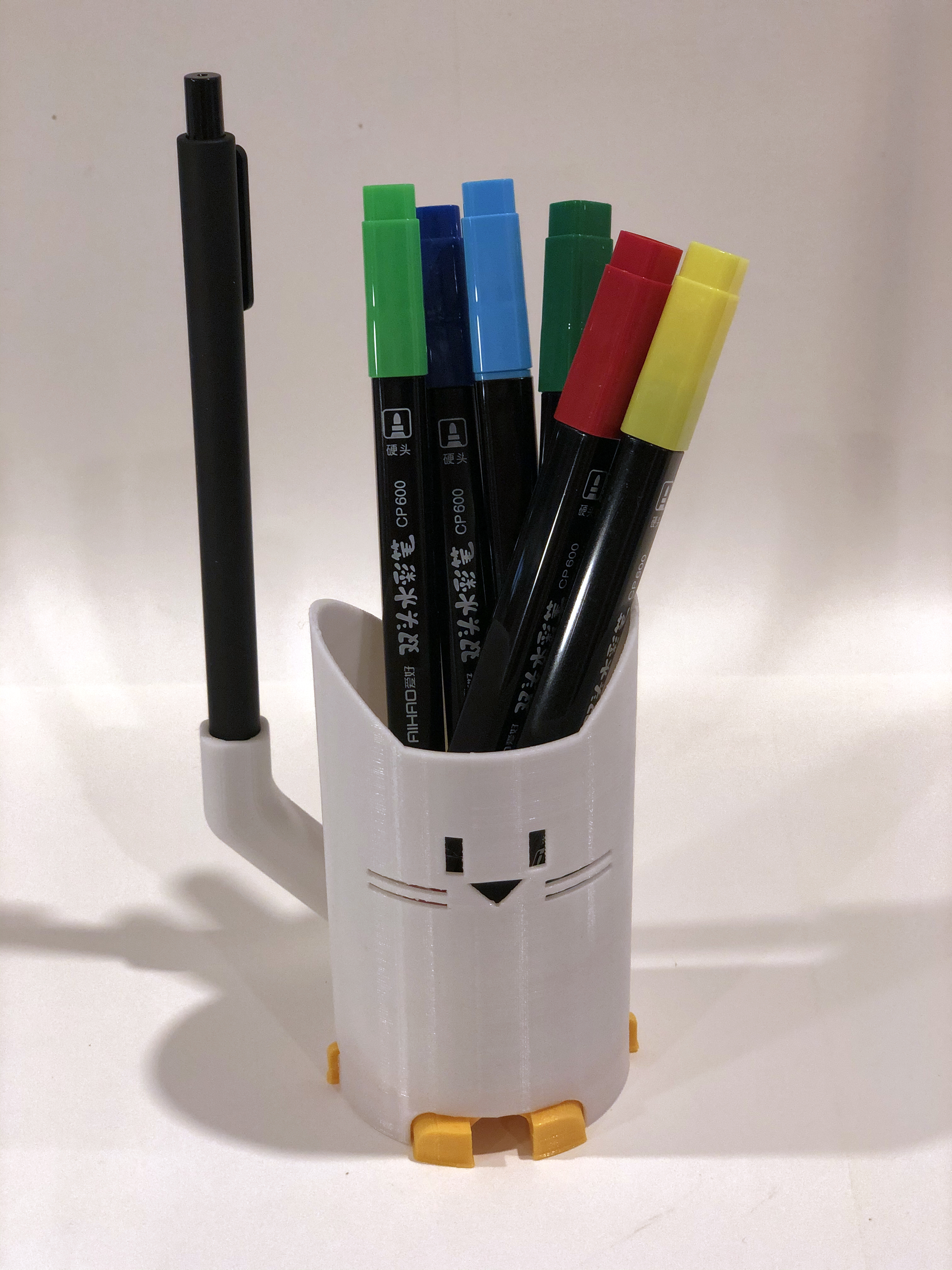 3D print cat pen holder • made with TEVO ・ Cults